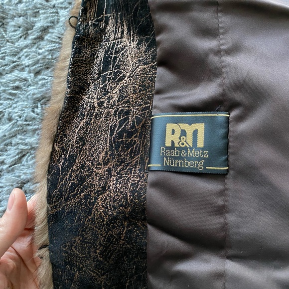 Raab & Metz Mink Fur and Leather Coat - Picture 5 of 11